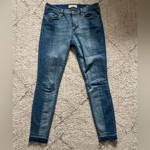 blue ankle stretchy slim jean  - Women Pacsun